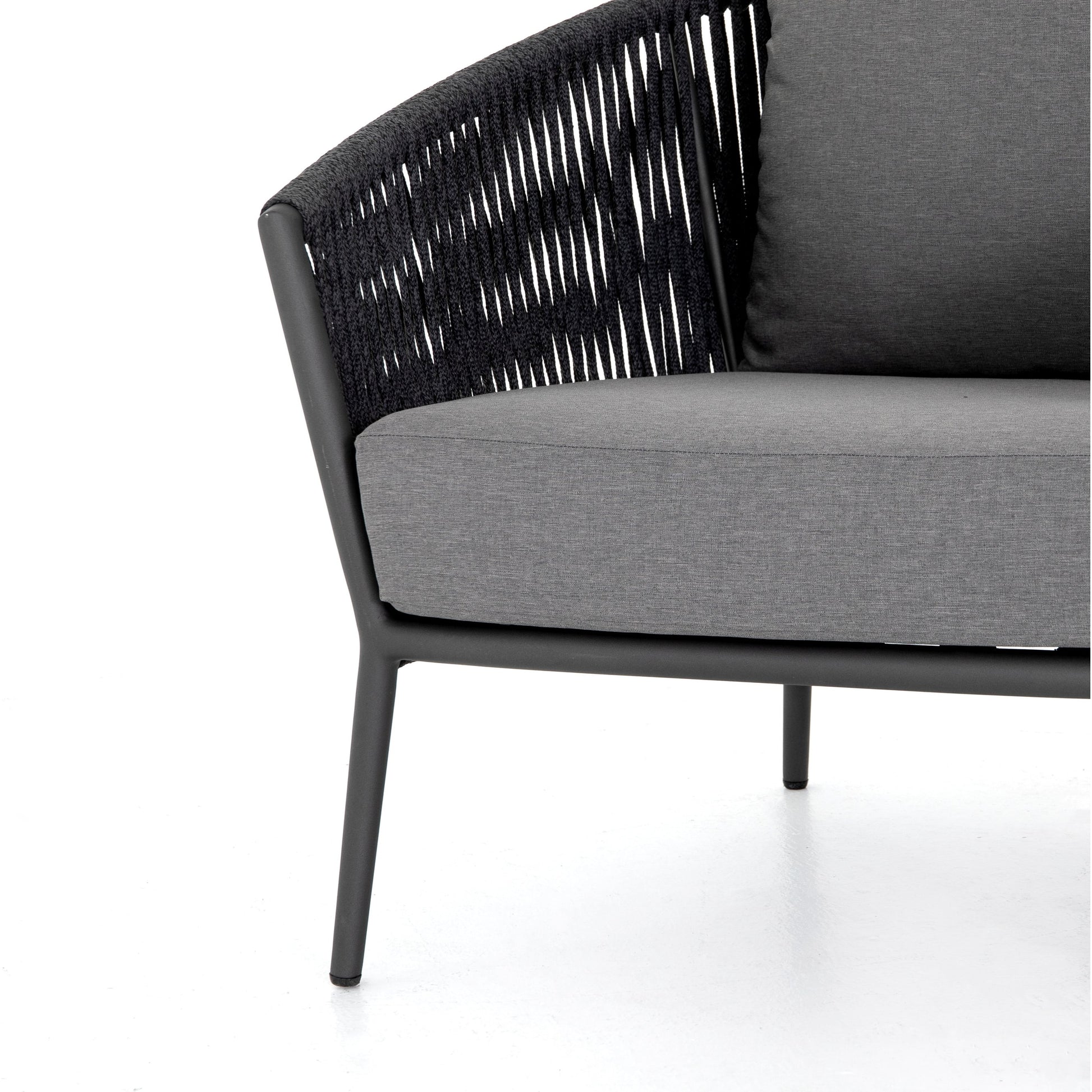 Porto Outdoor Chair by Four Hands. Made from 100% olefin, aluminum, 100% polypropylene in a modern style.