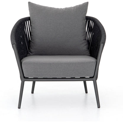 Porto Outdoor Chair by Four Hands. Made from 100% olefin, aluminum, 100% polypropylene in a modern style.