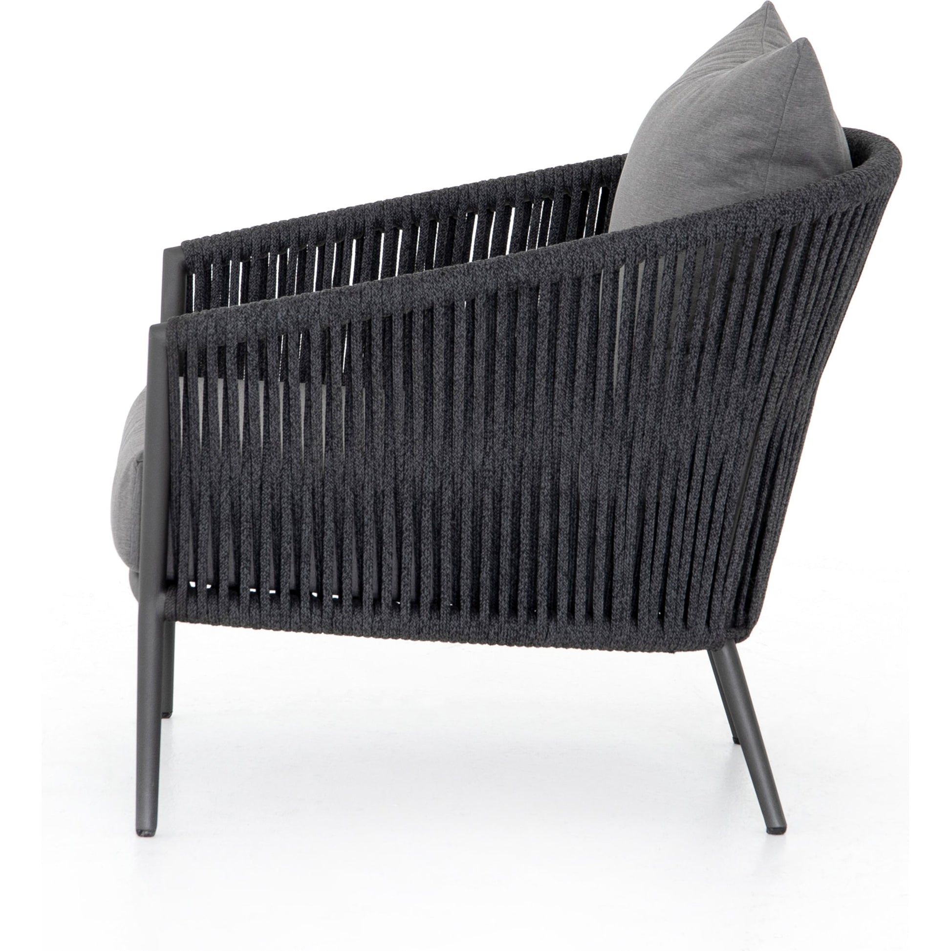 Porto Outdoor Chair by Four Hands. Made from 100% olefin, aluminum, 100% polypropylene in a modern style.