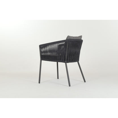 Porto Outdoor Dining Chair by Four Hands. Made from 100% olefin, aluminum, 100% polypropylene in a modern style.