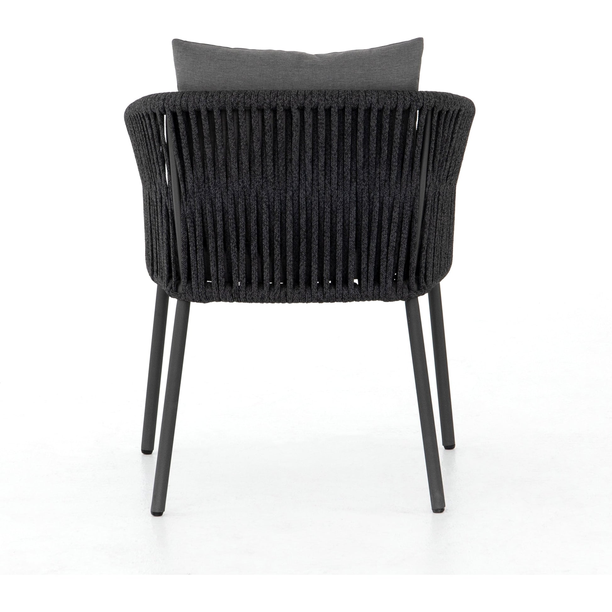 Porto Outdoor Dining Chair by Four Hands. Made from 100% olefin, aluminum, 100% polypropylene in a modern style.
