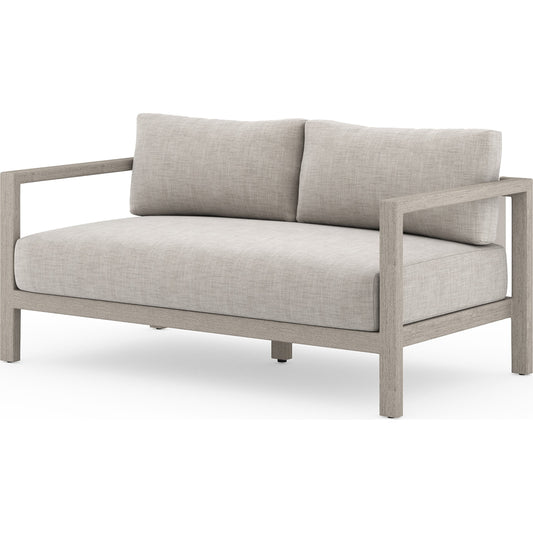 Sonoma Outdoor Sofa by Four Hands. Made from unique in a coastal style.