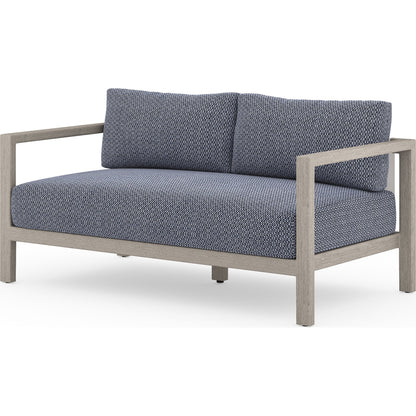 Sonoma Outdoor Sofa by Four Hands. Made from unique in a coastal style.