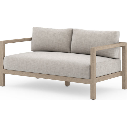 Sonoma Outdoor Sofa by Four Hands. Made from unique in a coastal style.