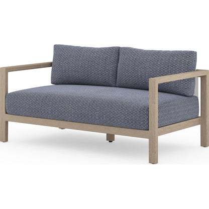 Sonoma Outdoor Sofa by Four Hands. Made from unique in a coastal style.