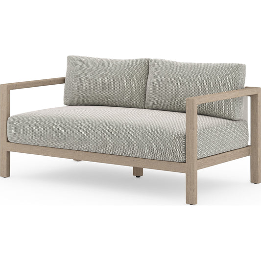 Sonoma Outdoor Sofa by Four Hands. Made from unique in a coastal style.