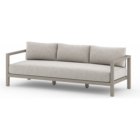 Sonoma Outdoor Sofa by Four Hands. Made from unique in a coastal style.