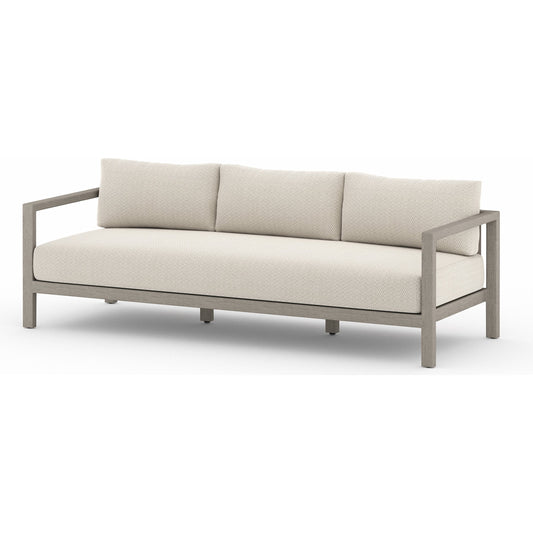Sonoma Outdoor Sofa by Four Hands. Made from unique in a coastal style.