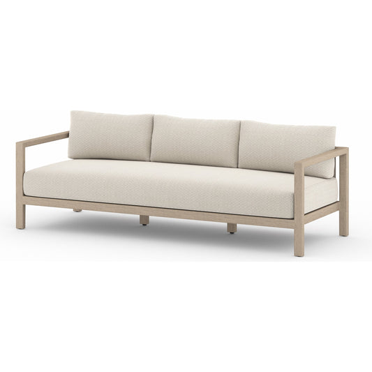Sonoma Outdoor Sofa by Four Hands. Made from unique in a coastal style.