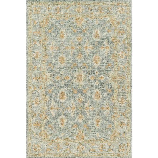 Julian JI-01 Rug by Loloi in spa. Made from 100% wool in a traditional style.