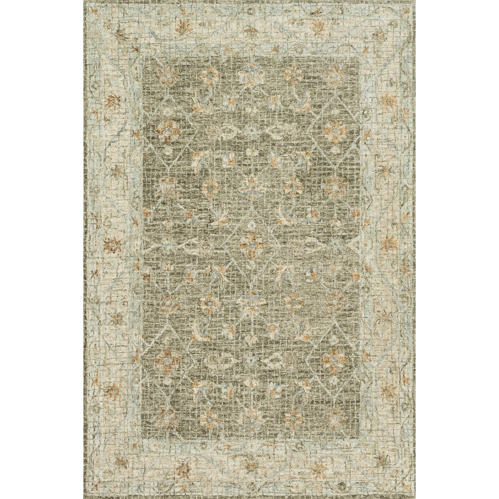 Julian JI-02 Rug by Loloi in taupe, sand. Made from 100% wool in a cottage & farmhouse style.