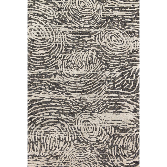 Juneau JY-04 Rug by Loloi in charcoal, silver. Made from 100% viscose in a modern style.