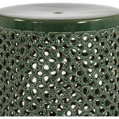 Lanie Garden Stool by Zentique in ceramic. Made from ceramic in a eclectic & global style.