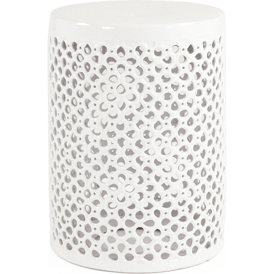 Lanie Garden Stool by Zentique in ceramic. Made from ceramic in a eclectic & global style.