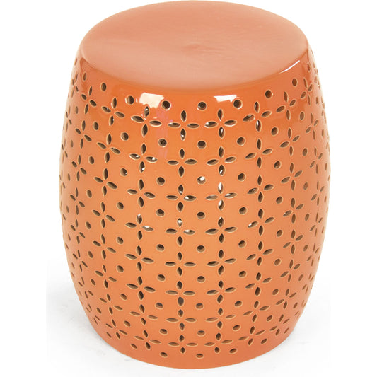 Lovell Garden Stool Grey by Zentique in ceramic. Made from ceramic in a modern style.