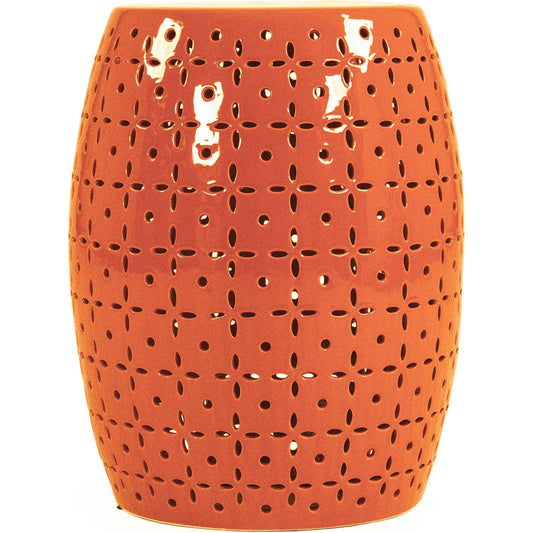 Lovell Garden Stool Grey by Zentique in ceramic. Made from ceramic in a modern style.