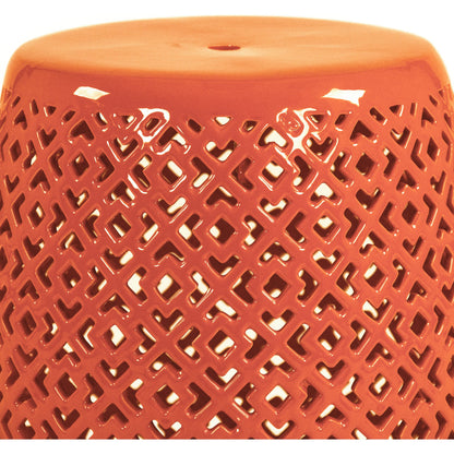 Lorin Garden Stool by Zentique in ceramic. Made from ceramic in a eclectic & global style.