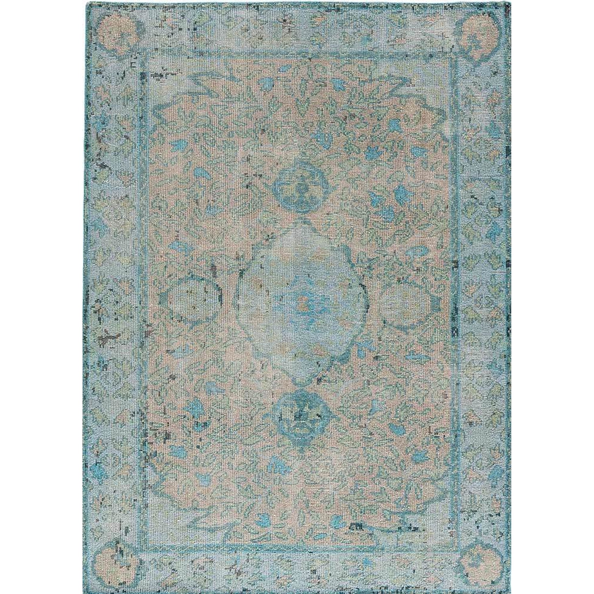 Kai KAI01 Rug by Jaipur Living in pelican, aquatic. Made from 100% wool in a unique style.
