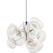 Opera 9 Light Chandelier by Hudson Valley. Made from steel in a modern style.