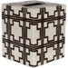 Kleenex Squares by Worlds Away. Made from metal in a eclectic & global style.