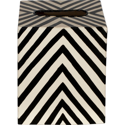 Kleenex Zebra by Worlds Away. Made from metal in a eclectic & global style.