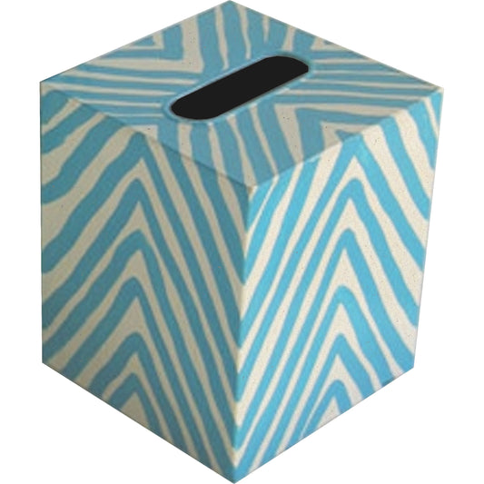 Kleenex Zebra by Worlds Away. Made from metal in a eclectic & global style.