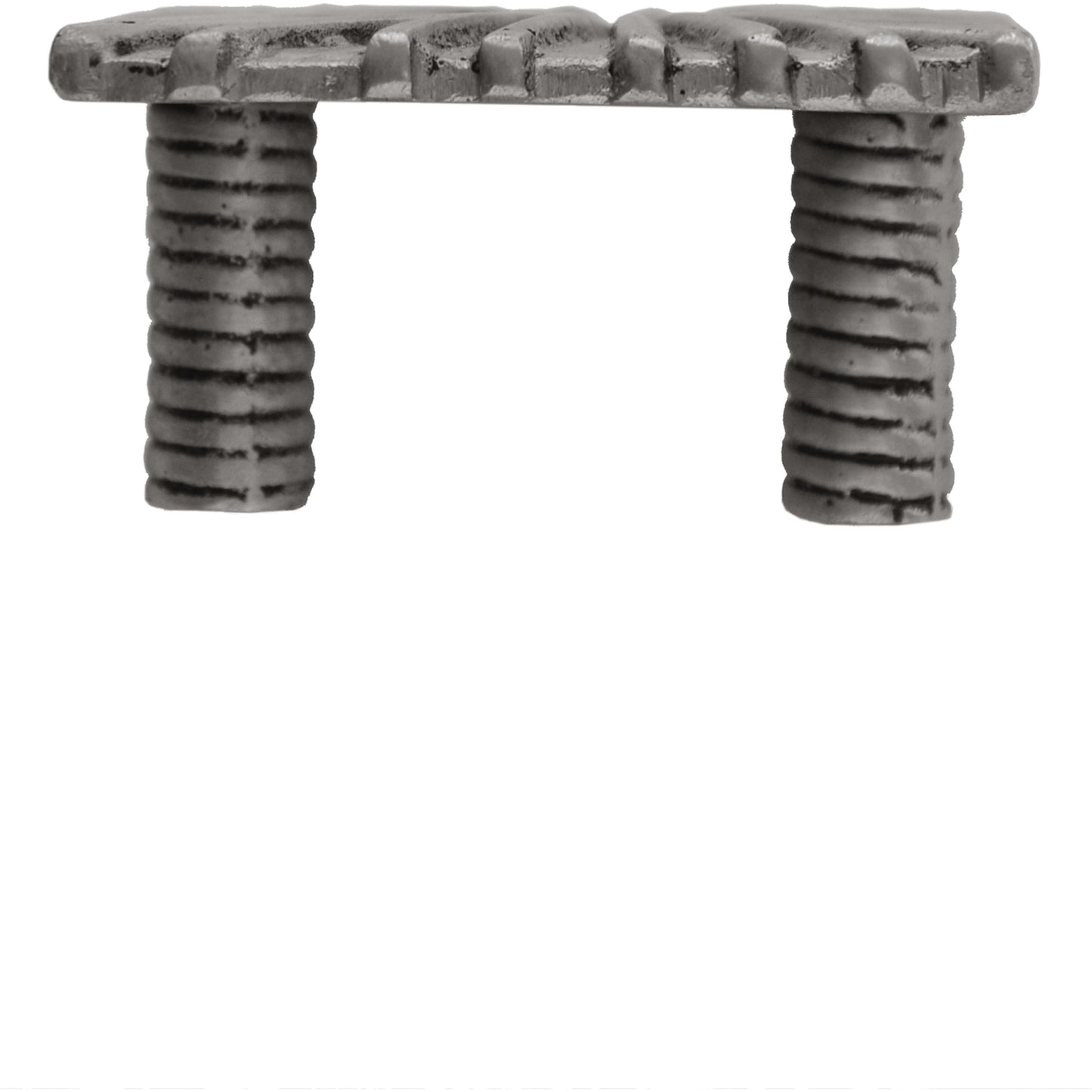 005 S-343257 | Additional Silo | Kurt Knob by Worlds Away in antique silver. Made from resin, metal in a eclectic & global style.