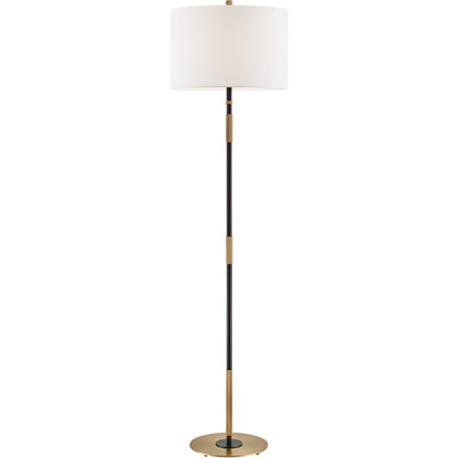 Bowery Floor Lamp by Hudson Valley. Made from brass in a modern style.