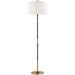 Bowery Floor Lamp by Hudson Valley. Made from brass in a modern style.