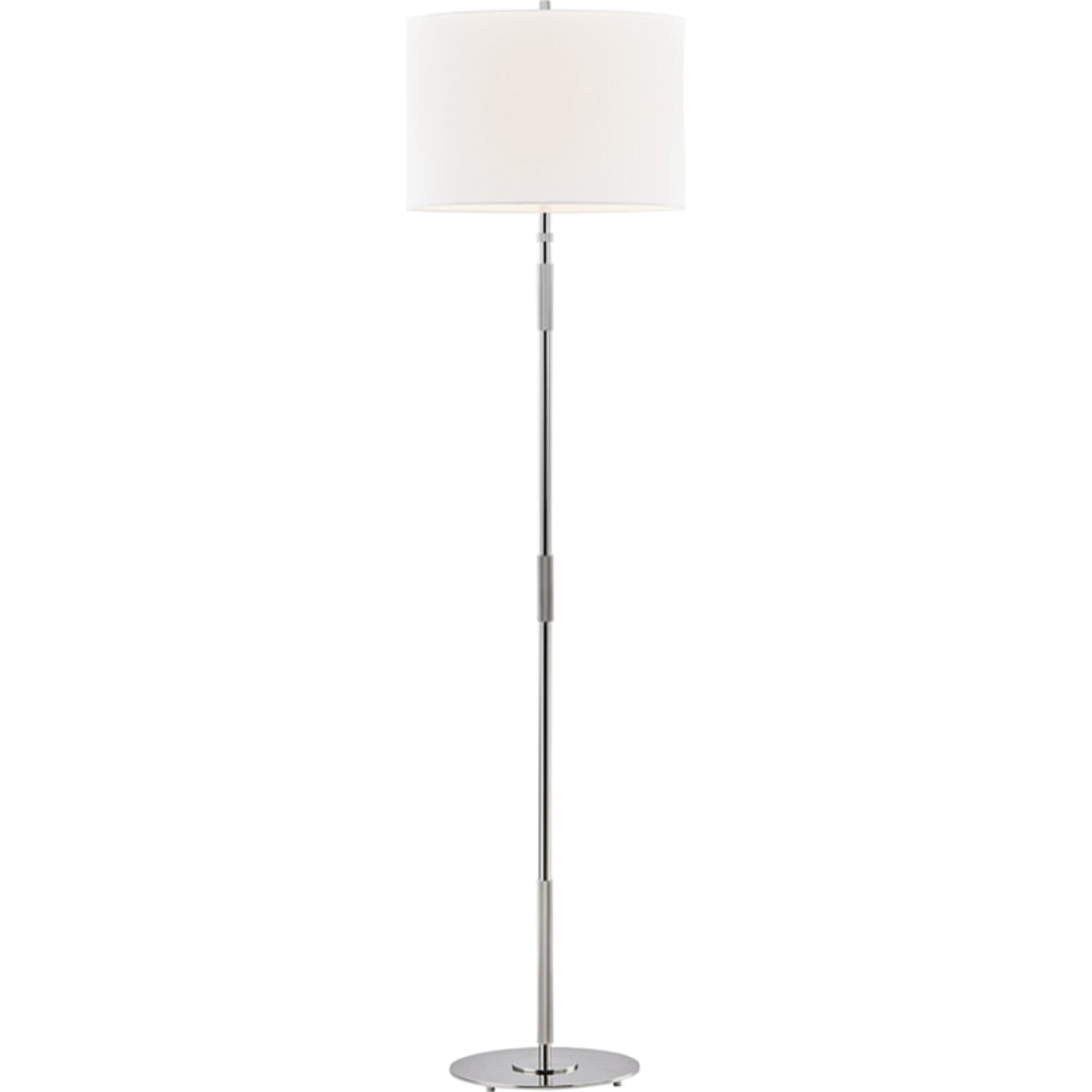 Bowery Floor Lamp by Hudson Valley. Made from brass in a modern style.