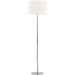 Bowery Floor Lamp by Hudson Valley. Made from brass in a modern style.