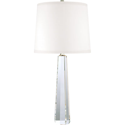 Taylor Bedside Table Lamp by Hudson Valley in polished nickel. Made from steel in a modern style.