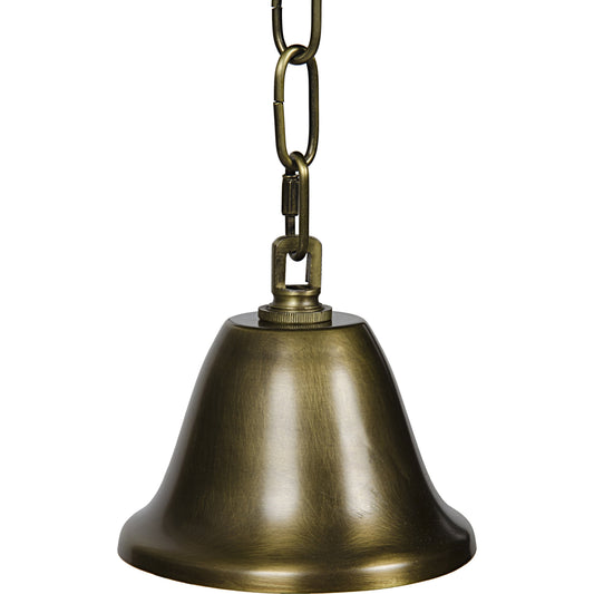 Alchemy Chandelier by Noir in antique brass. Made from metal in a modern style.