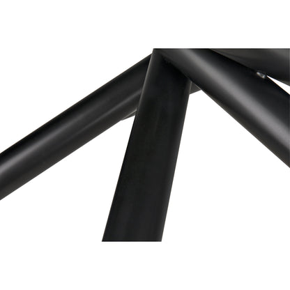 Lex Chandelier by Noir. Made from metal in a modern style.