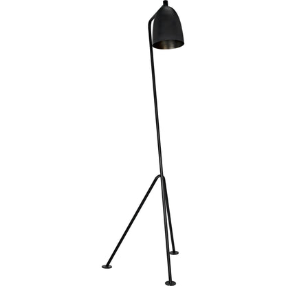 Asti Floor Lamp by Noir in metal. Made from metal in a modern style.