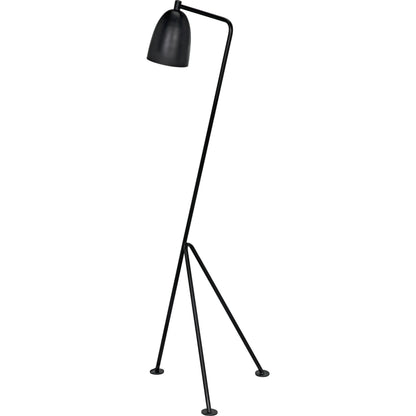 Asti Floor Lamp by Noir in metal. Made from metal in a modern style.
