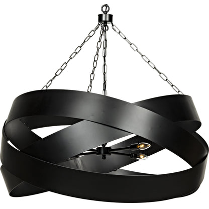 Orion Pendent by Noir in antique brass. Made from metal in a modern style.