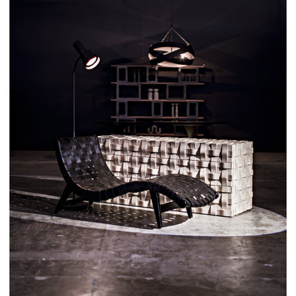 Orion Pendent by Noir in antique brass. Made from metal in a modern style.