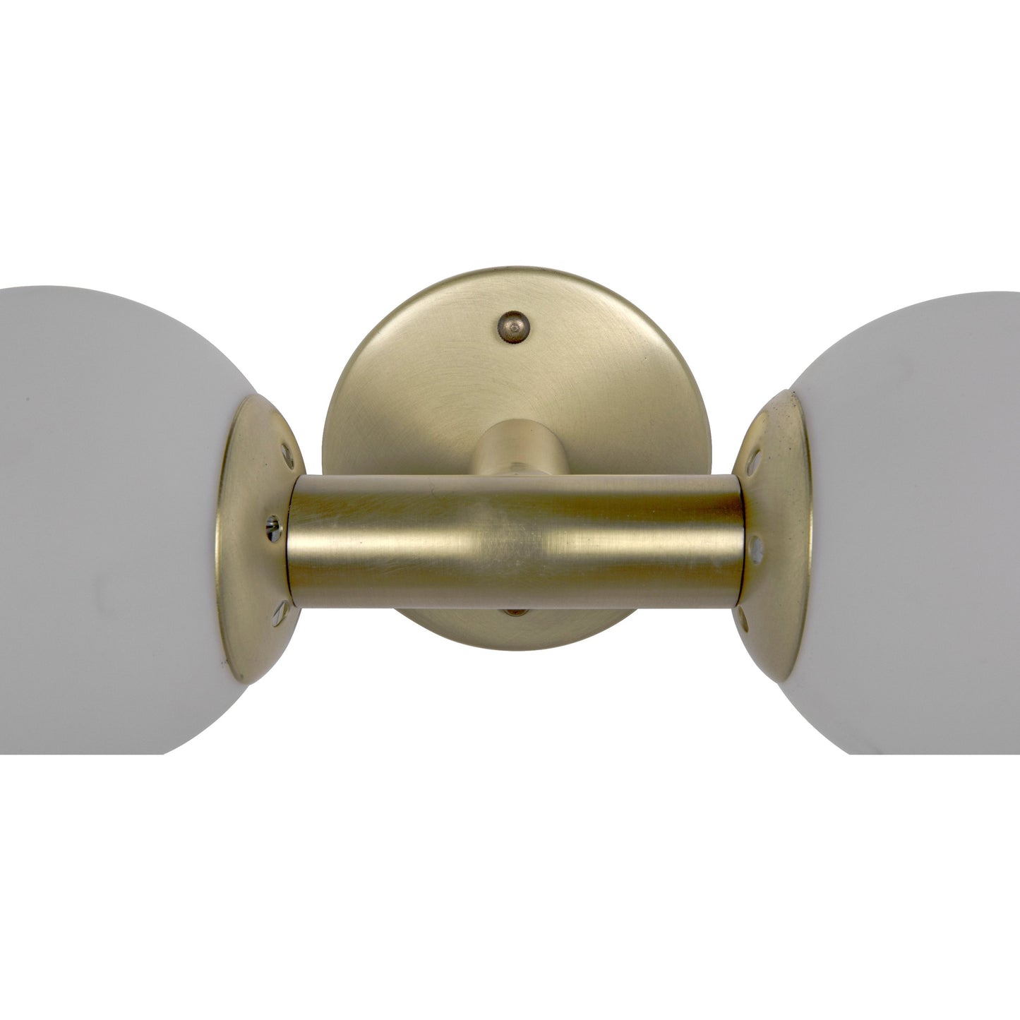 006 S-334342 | Closeup | Antiope Sconce by Noir in antique brass. Made from metal, glass in a modern style.