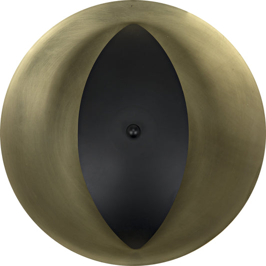 Bengal Sconce by Noir in brass. Made from metal in a eclectic & global style.