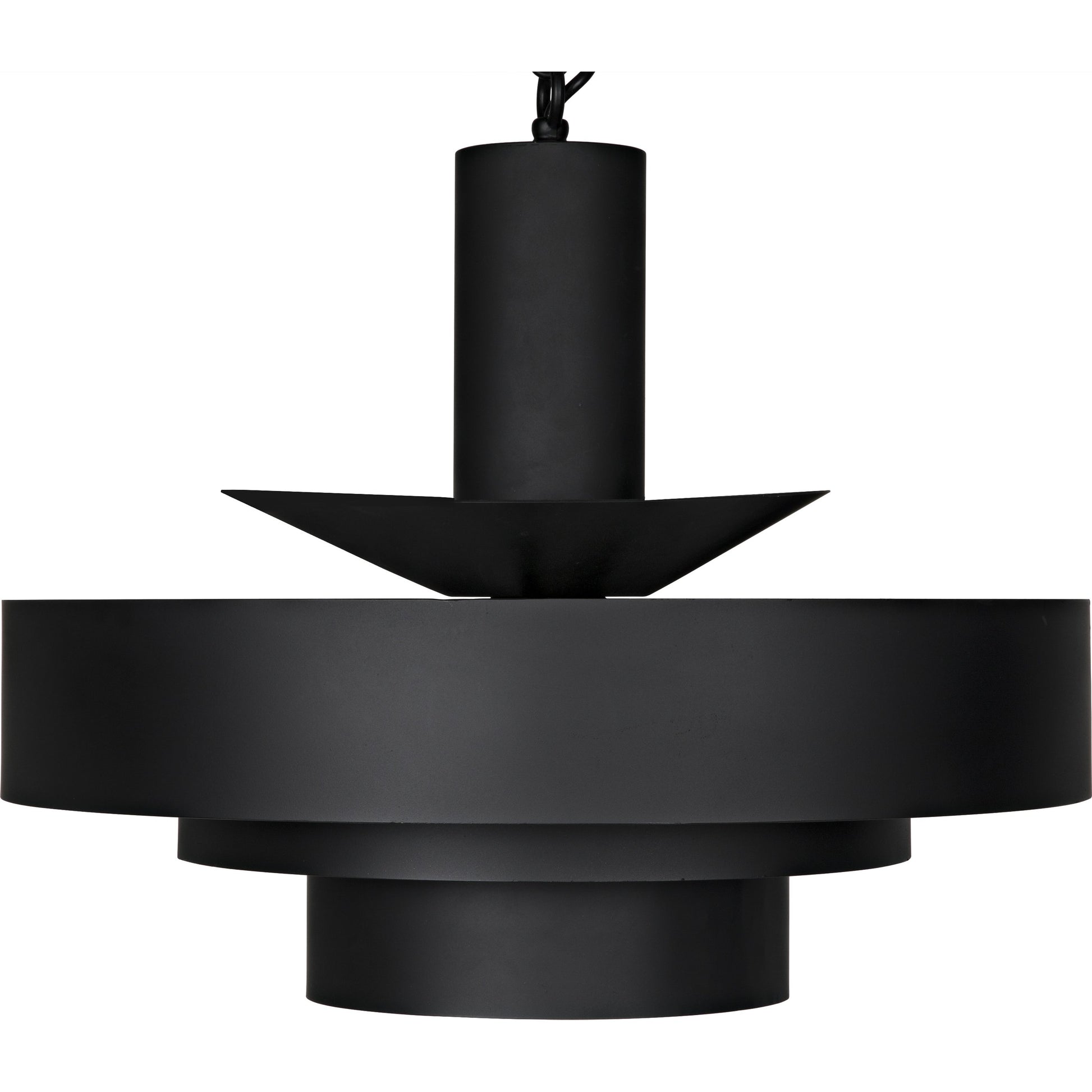 Parlor Pendant by Noir in black metal. Made from metal in a modern style.