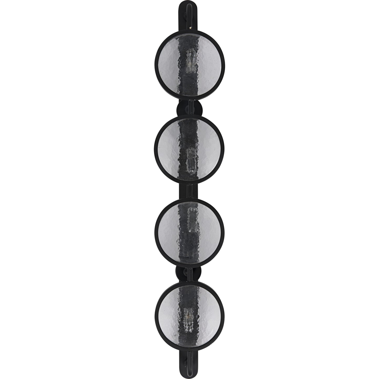 001 SR-834068 | Primary Silo | Ordo Sconce by Noir in black metal. Made from metal in a modern style.