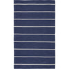 Dark Blue, Ivory / 2' x 3'
