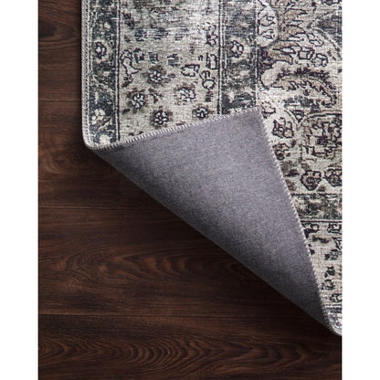 Layla LAY-06 Rug by Loloi in taupe, stone. Made from 100% polyester in a traditional style.