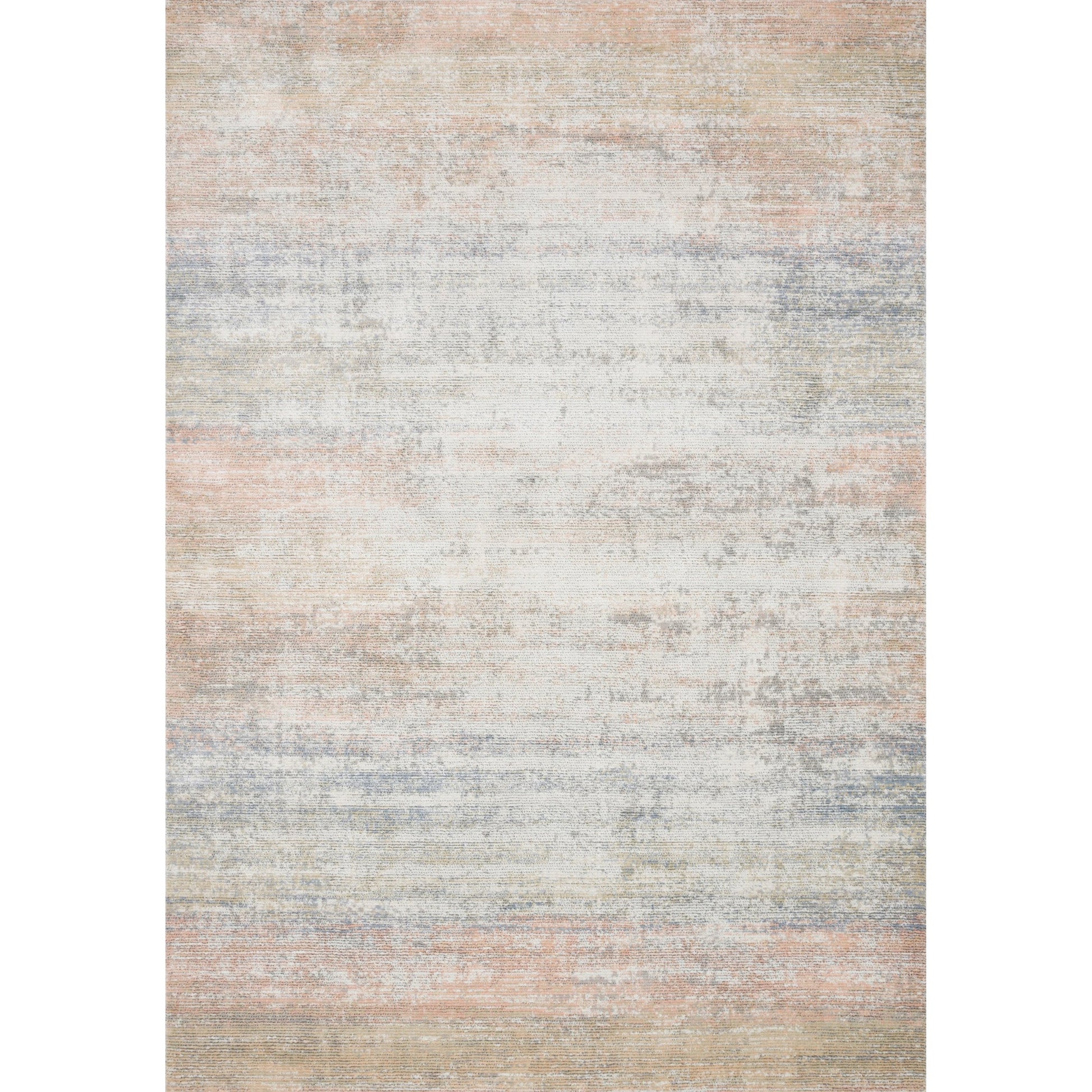 Lucia LUC-05 Rug by Loloi II in mist. Made from polypropylene, polyester in a modern style.