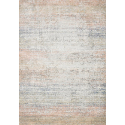 Lucia LUC-05 Rug by Loloi II in mist. Made from polypropylene, polyester in a modern style.