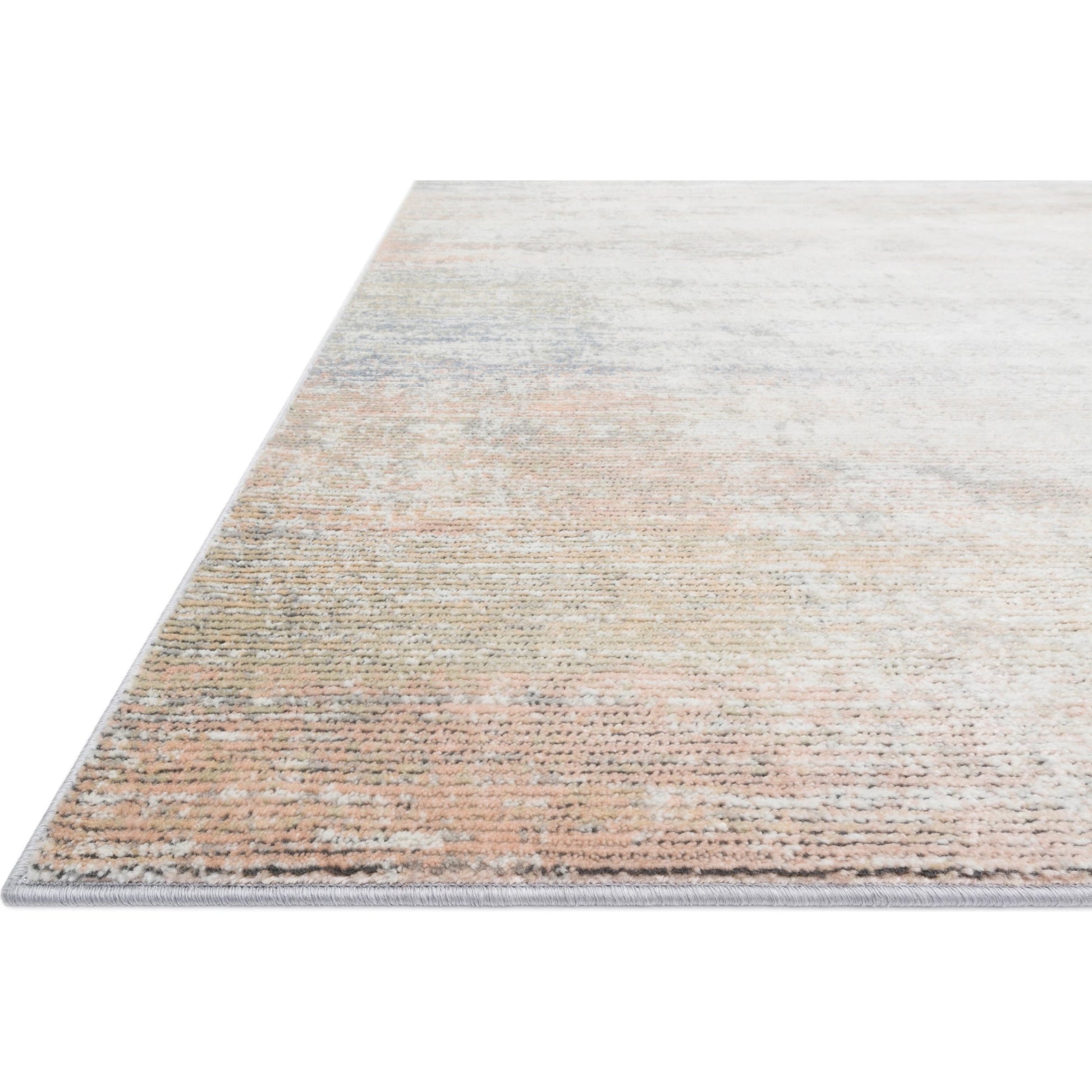Lucia LUC-05 Rug by Loloi II in mist. Made from polypropylene, polyester in a modern style.