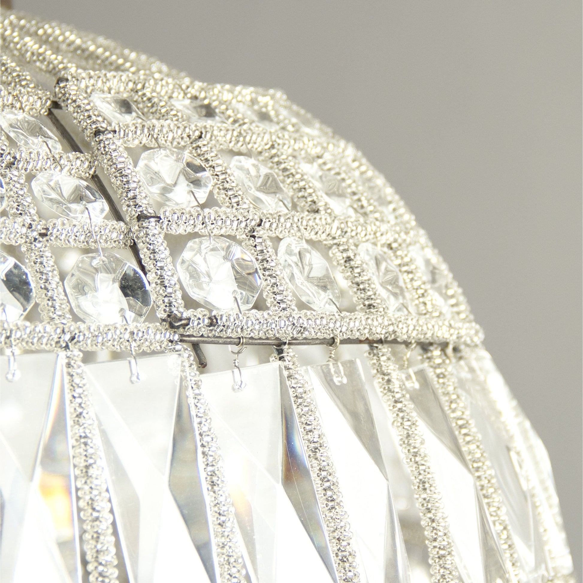 Dawn Hanging Light by Zentique in distressed gold and crystal, copper. Made from crystal, copper in a cottage & farmhouse style.