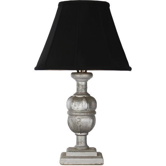 Adrien Lamp by Zentique in brown shade and birch. Made from birch in a traditional style.