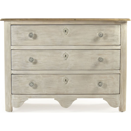 Patric Chest by Zentique in pine, poplar. Made from pine, poplar in a traditional style.
